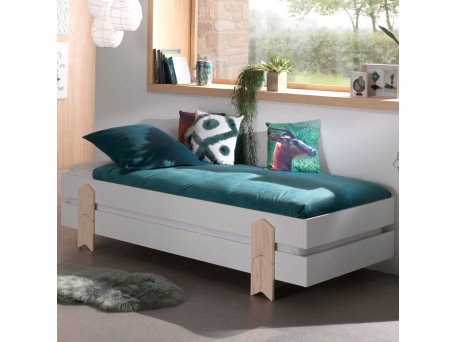 Κρεβάτι Modulo Arrow combination Double  λευκό Κρεβάτι Modulo Arrow combination Double  λευκό